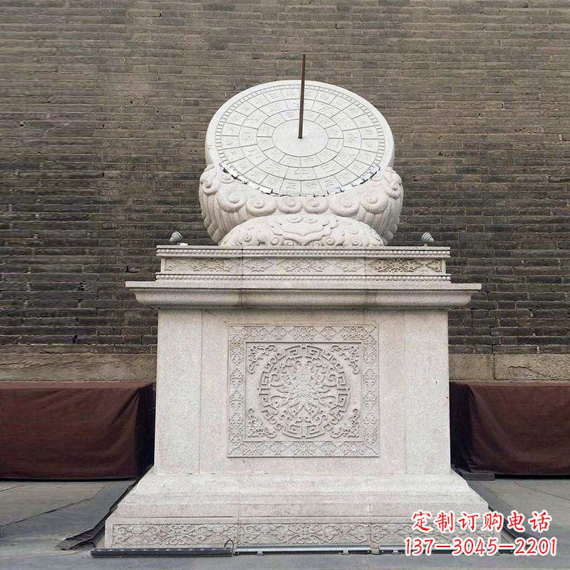 南通精美石质日晷雕塑