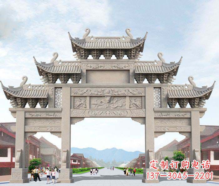 南通大理石牌坊石雕艺术品