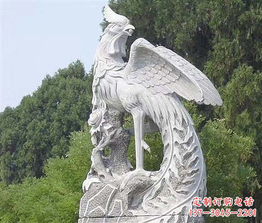 南通大理石凤凰雕塑