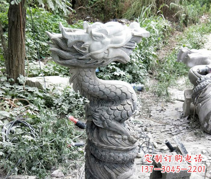 南通大理石生肖龙石雕