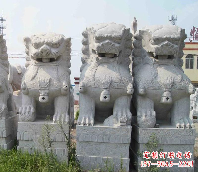 南通北京玉石狮子雕塑
