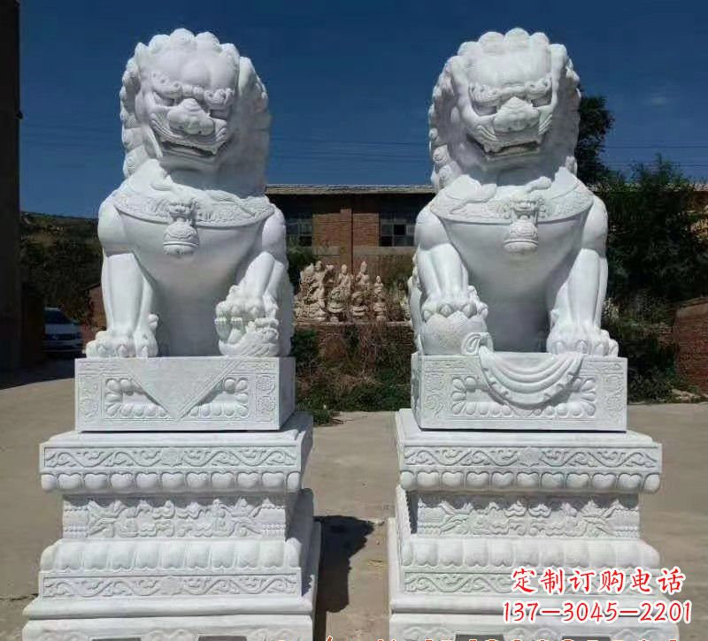 南通大理石狮子石雕
