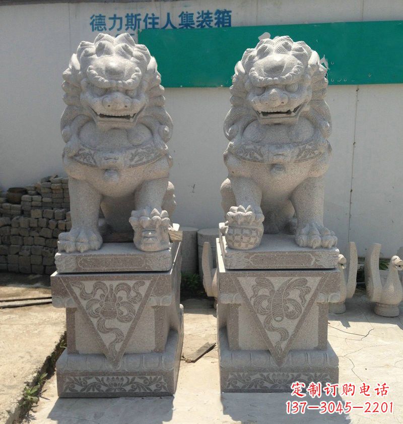 南通大理石狮子石雕刻