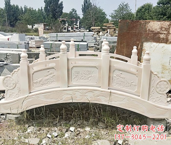 南通大理石小型拱桥雕塑
