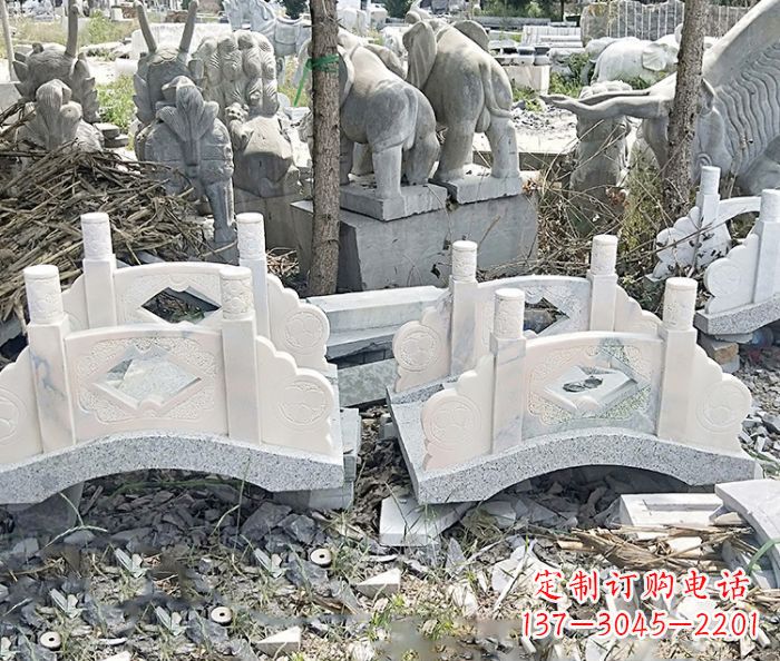 南通精美大理石拱桥雕塑