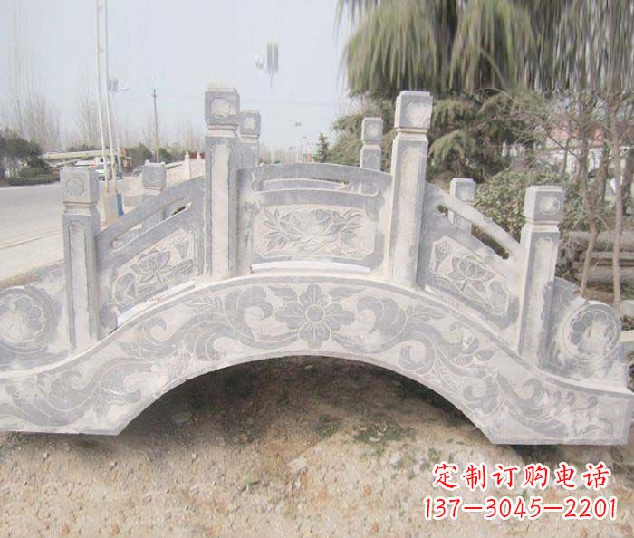 南通精美大理石小型拱桥石雕