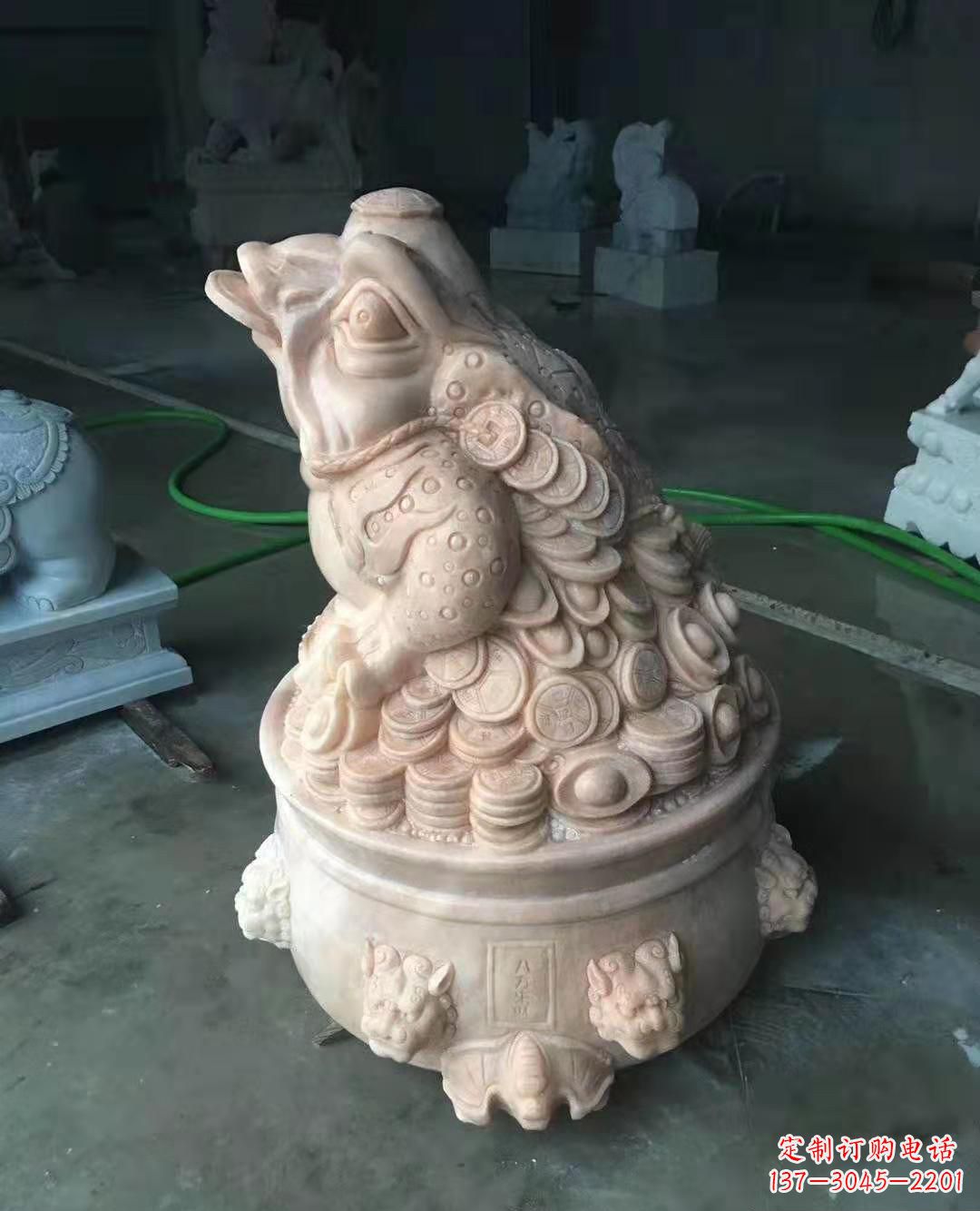 南通精致石雕动物雕塑