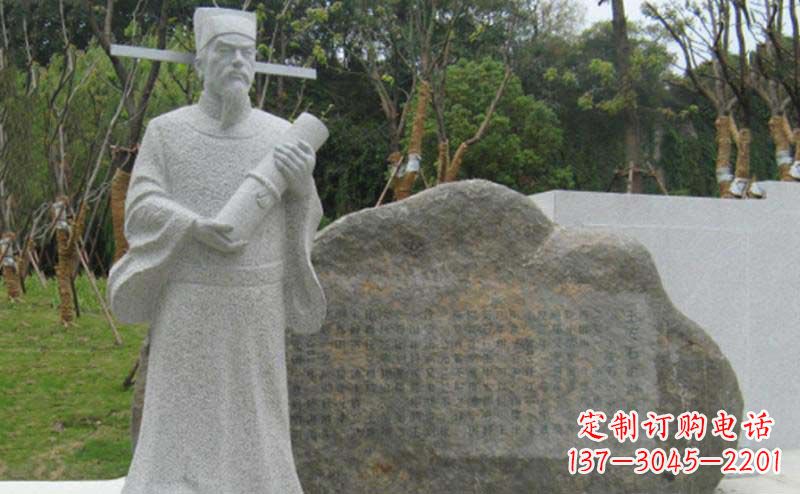南通精致大理石雕塑——传承王安石精神