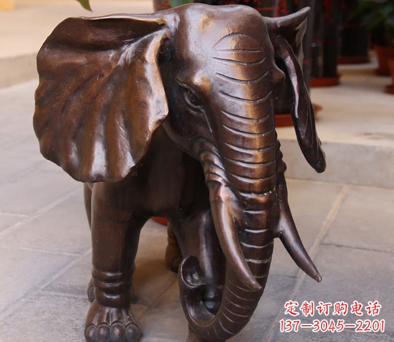 南通大象铜雕塑