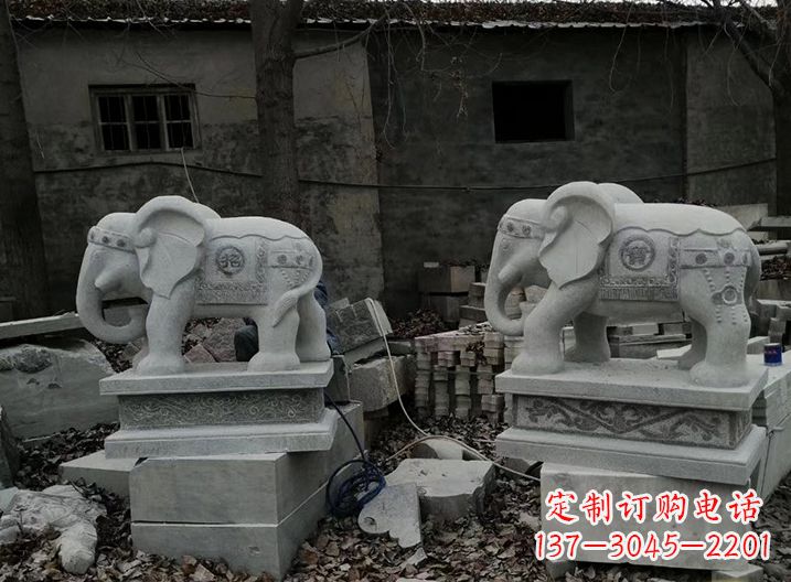 南通精美大象雕塑,传承经典之美