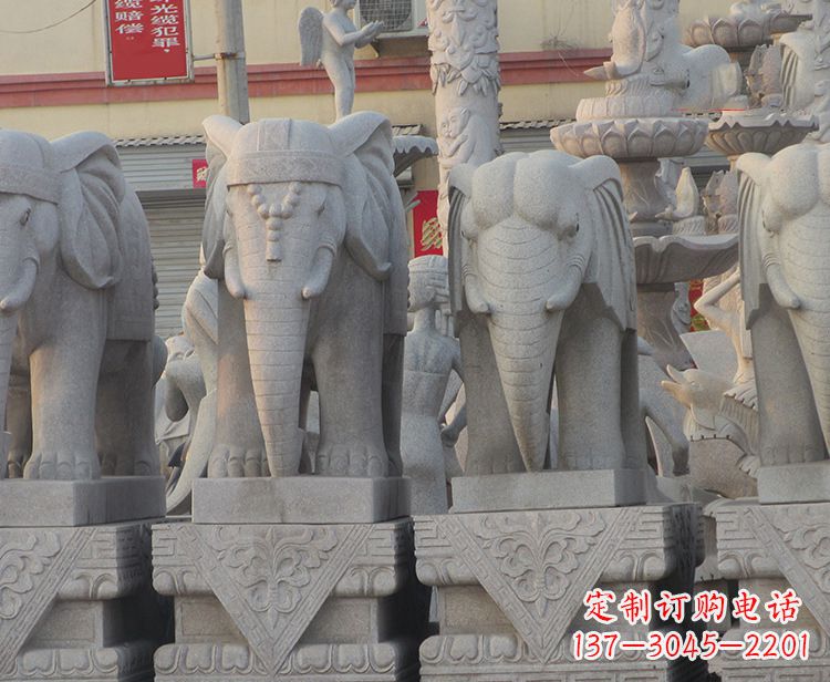 南通大象雕塑——唤醒古老传统的精美石艺