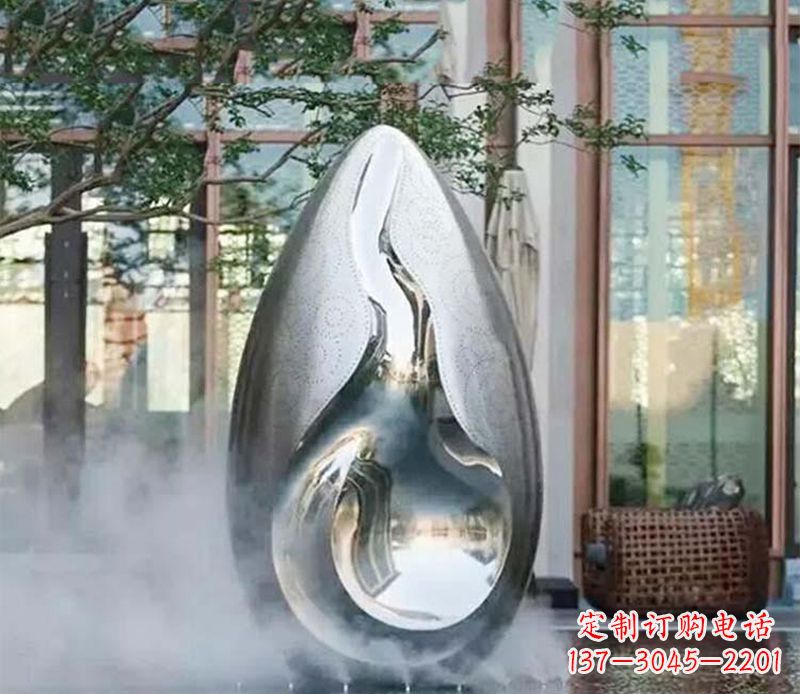 南通高端大气水滴雕塑