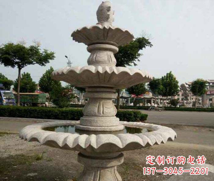 南通大型多层喷泉石雕