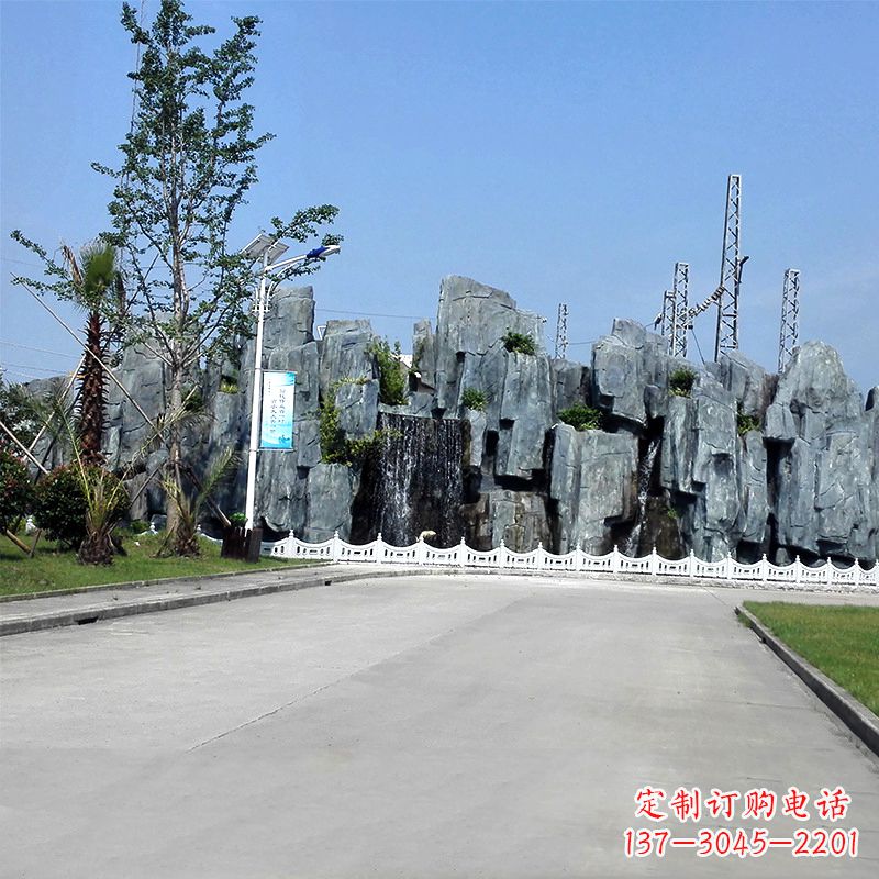 南通大型塑石假山雕塑
