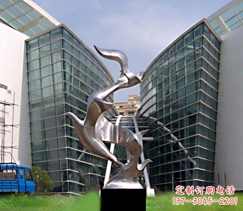南通大雁不锈钢雕塑