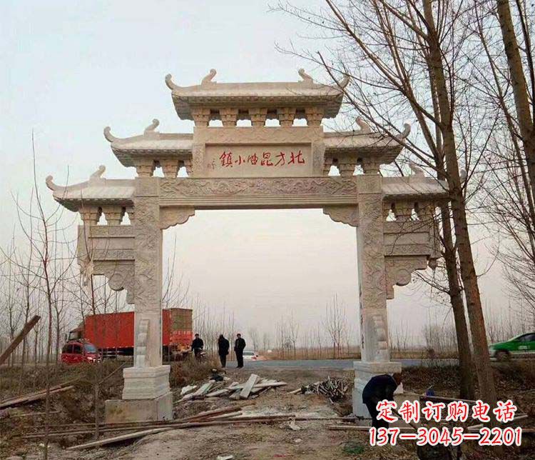 南通大理石牌坊石雕