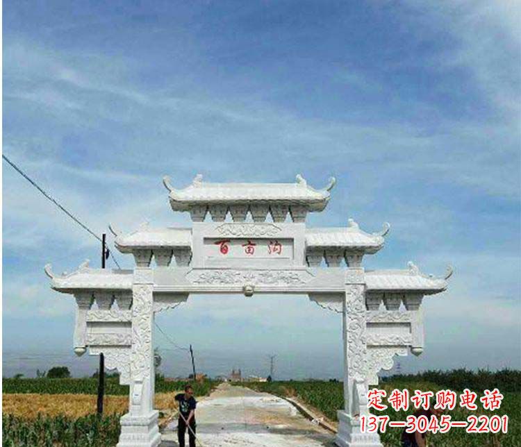 南通西方风格石牌坊石雕