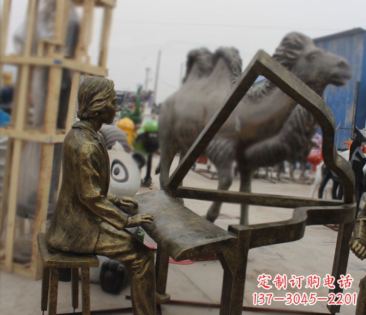 南通钢琴铜雕——表达艺术之美的完美融合