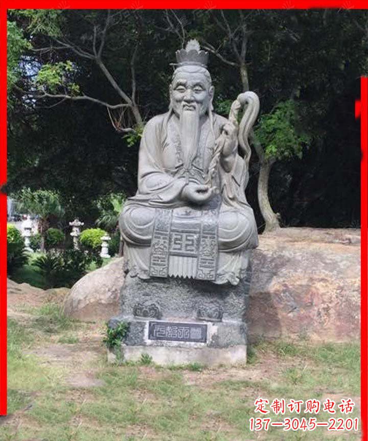 南通元始天尊神像石雕