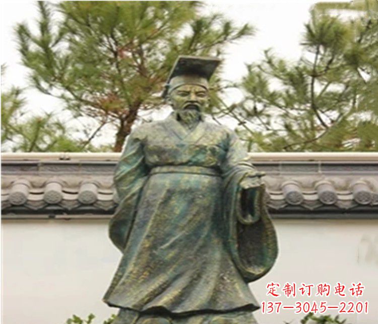 南通青铜雕刻汉武帝铜雕