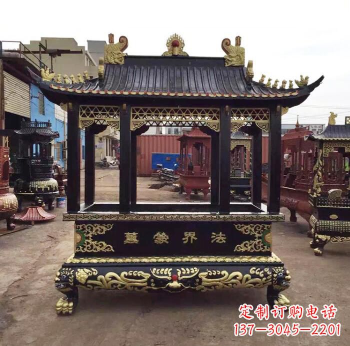 南通雕龙铜香炉