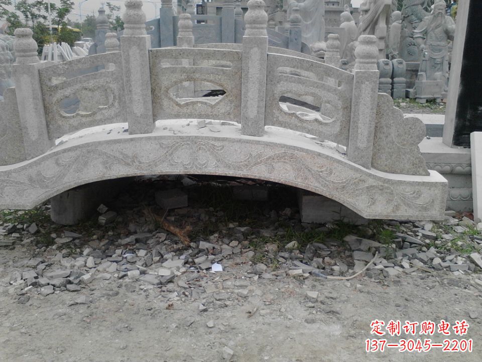 南通雕刻小型石桥 拱形石雕桥园林 庭院专用_198