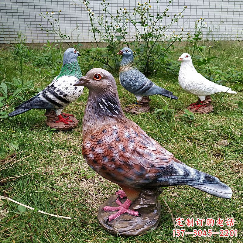 南通雕塑和平鸽图片