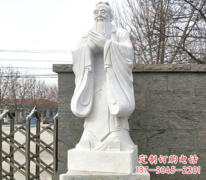 南通雕塑孔子头像