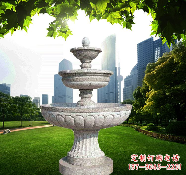 南通跌水盆石喷泉雕塑