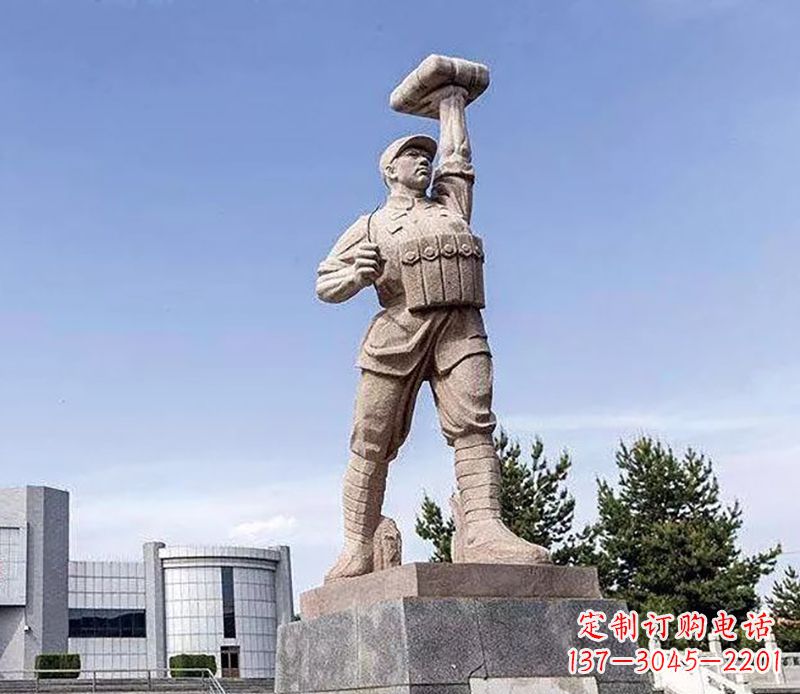 南通董存瑞石雕