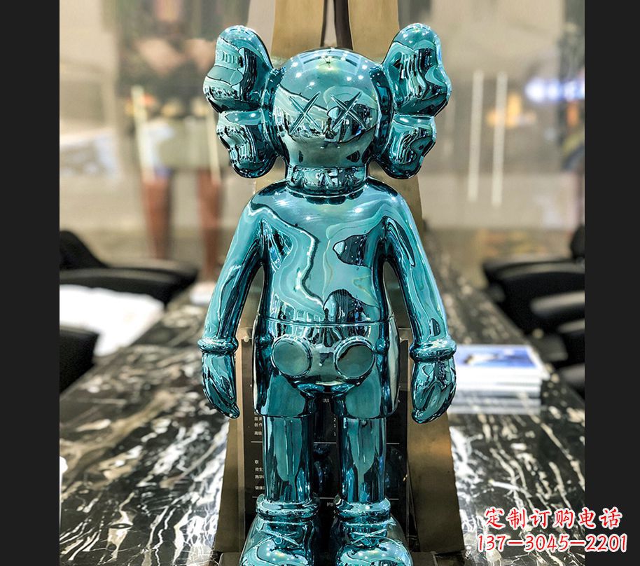 南通动漫不锈钢机器人雕塑