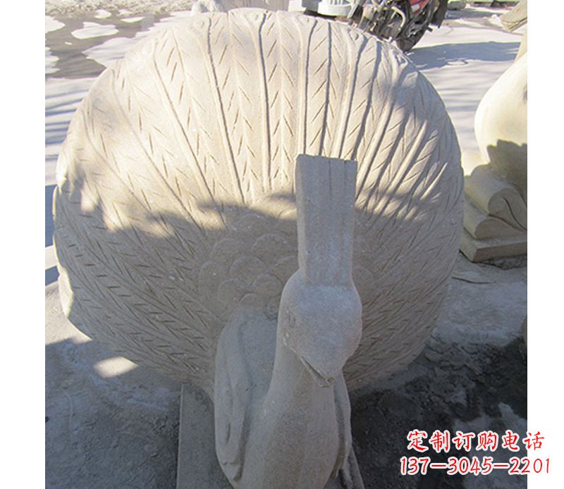 南通优雅高贵的孔雀石雕