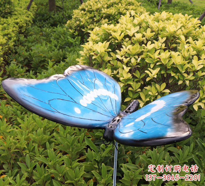南通自然美妙的蝴蝶雕塑