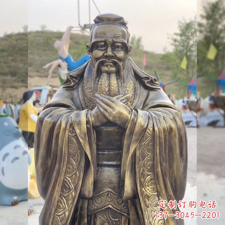 南通中领雕塑贵族——伟大的孔子雕塑