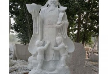 南通大理石财神雕塑——守护家庭繁荣
