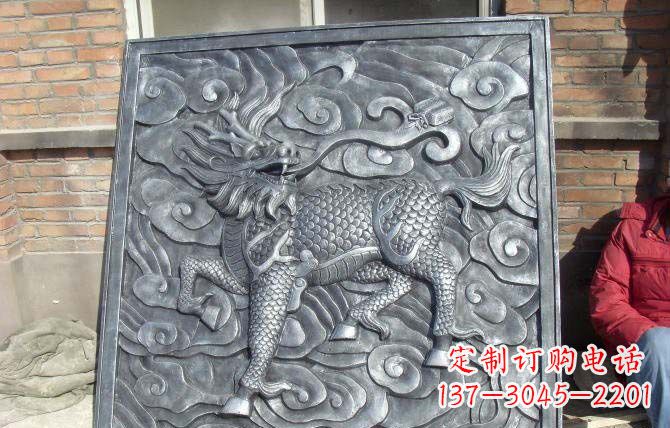 南通雕塑·锻铜古典麒麟