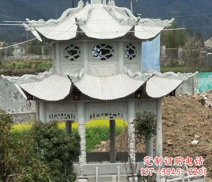 南通古典凉亭石雕