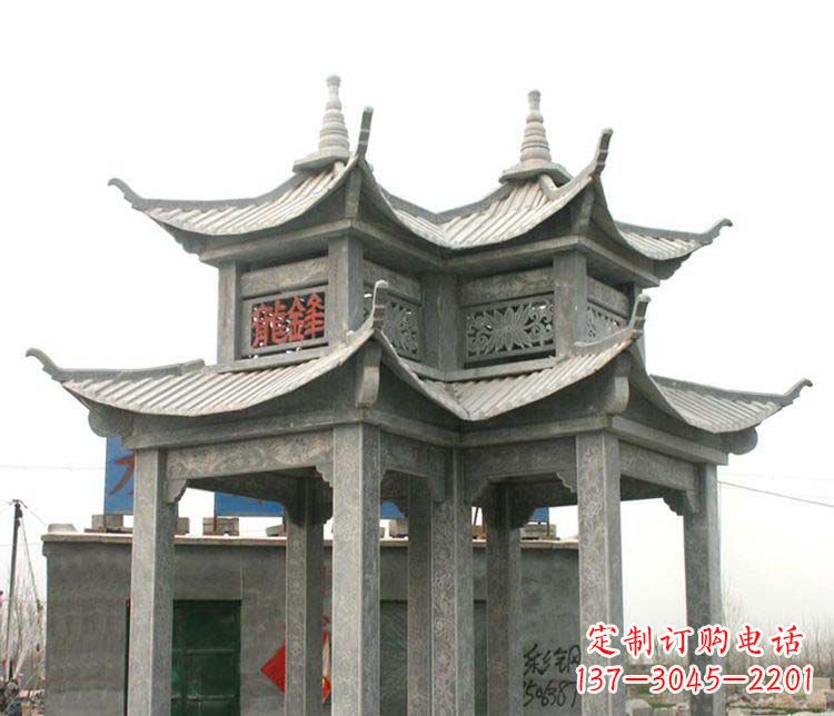 南通仿古凉亭石雕艺术品