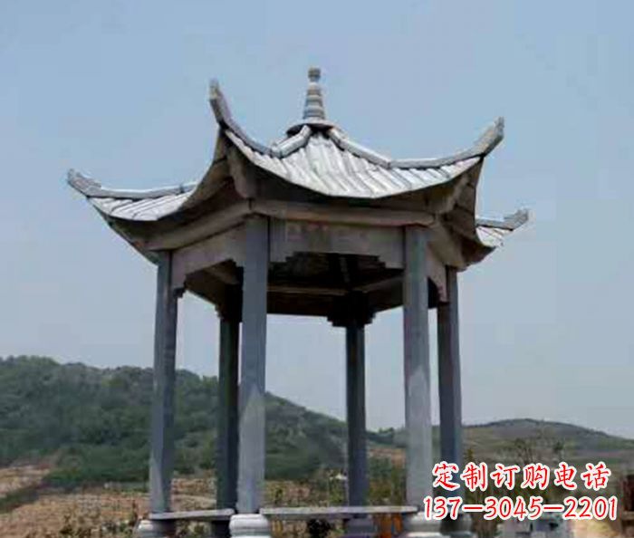 南通仿古石雕凉亭
