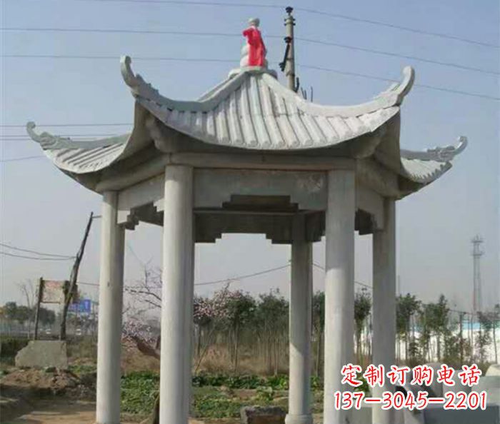 南通典雅的仿古凉亭石雕