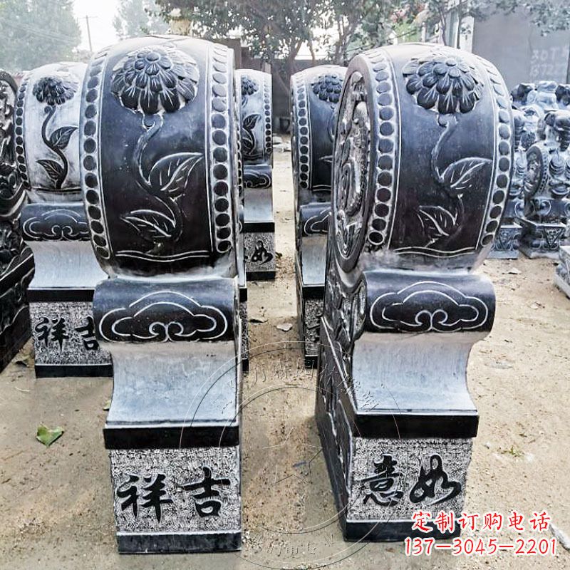 南通古典门墩雕塑