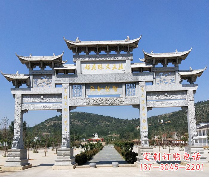 南通特色牌坊石雕