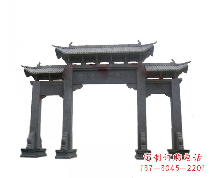 南通精美仿古牌坊石雕