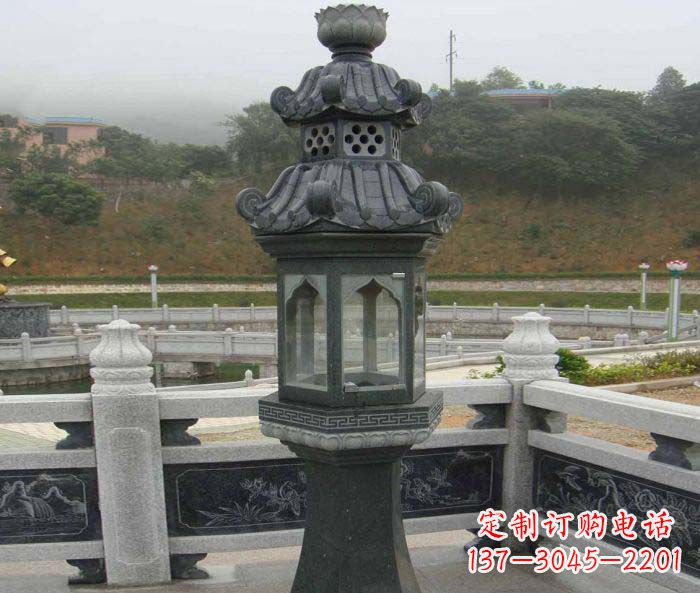 南通仿古石灯雕塑,点亮景观空间