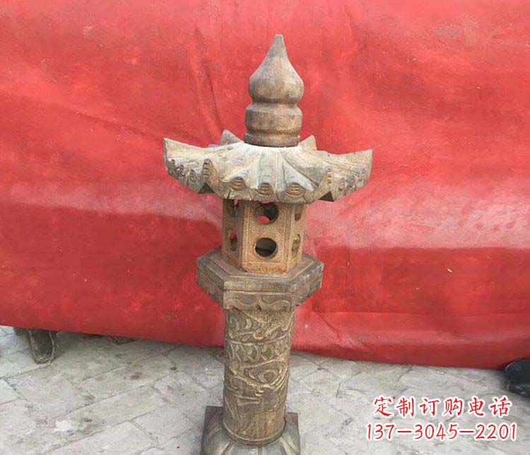 南通仿古石灯公园石雕 (2)