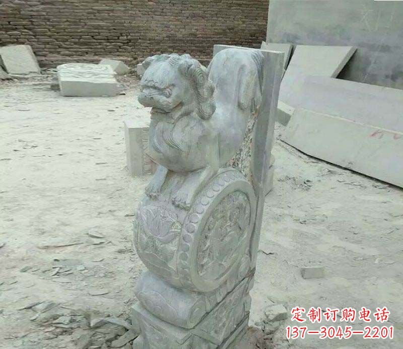 南通精美石门墩雕塑,缔造绝色佳作