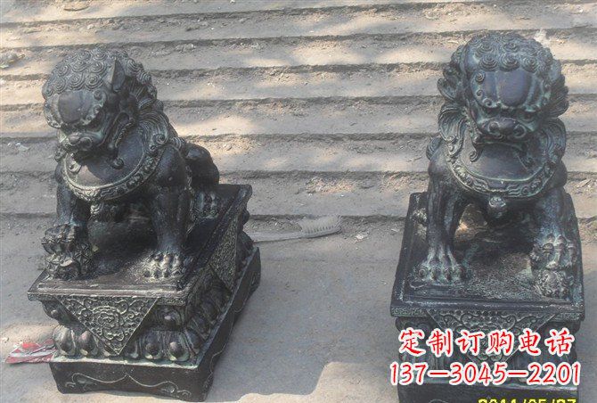 南通仿古铸铜狮子雕塑