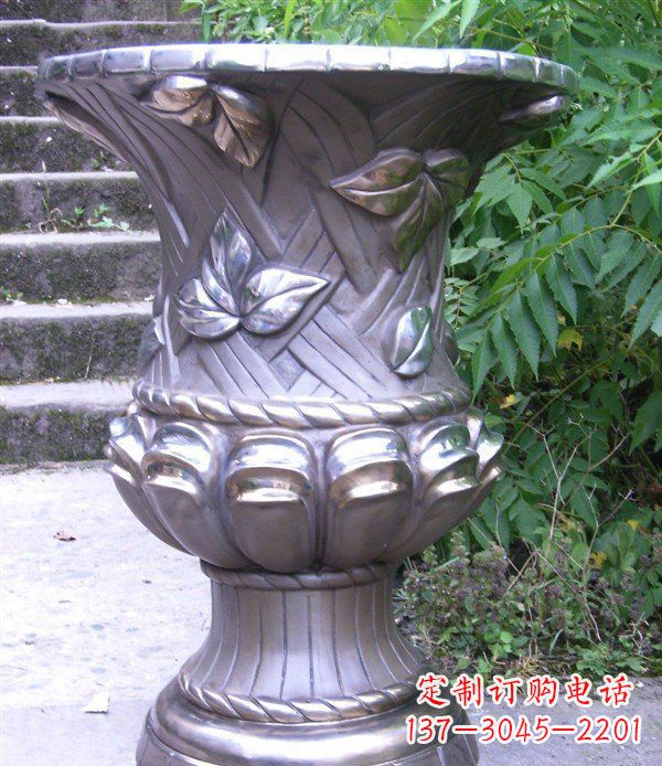 南通玻璃钢花盆雕塑