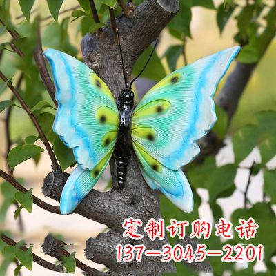 南通蓝色蝴蝶雕塑