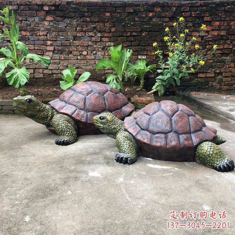南通精致细腻的乌龟雕塑